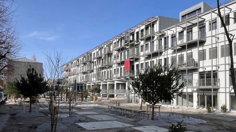 Creative Factory Renens – Vue depuis le sud-est – Bauart / Yves André